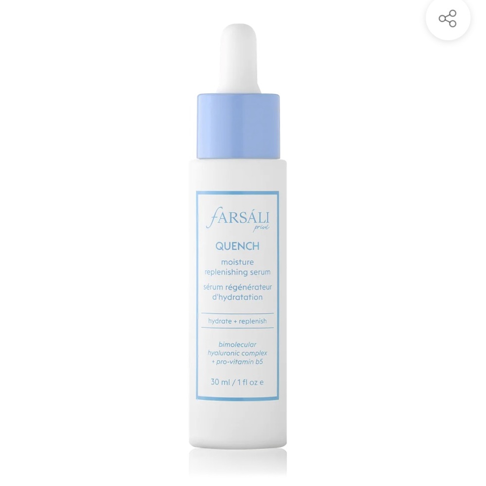 FARSALI QUENCH Moisture Replenishing Serum 1oz $24 NIB